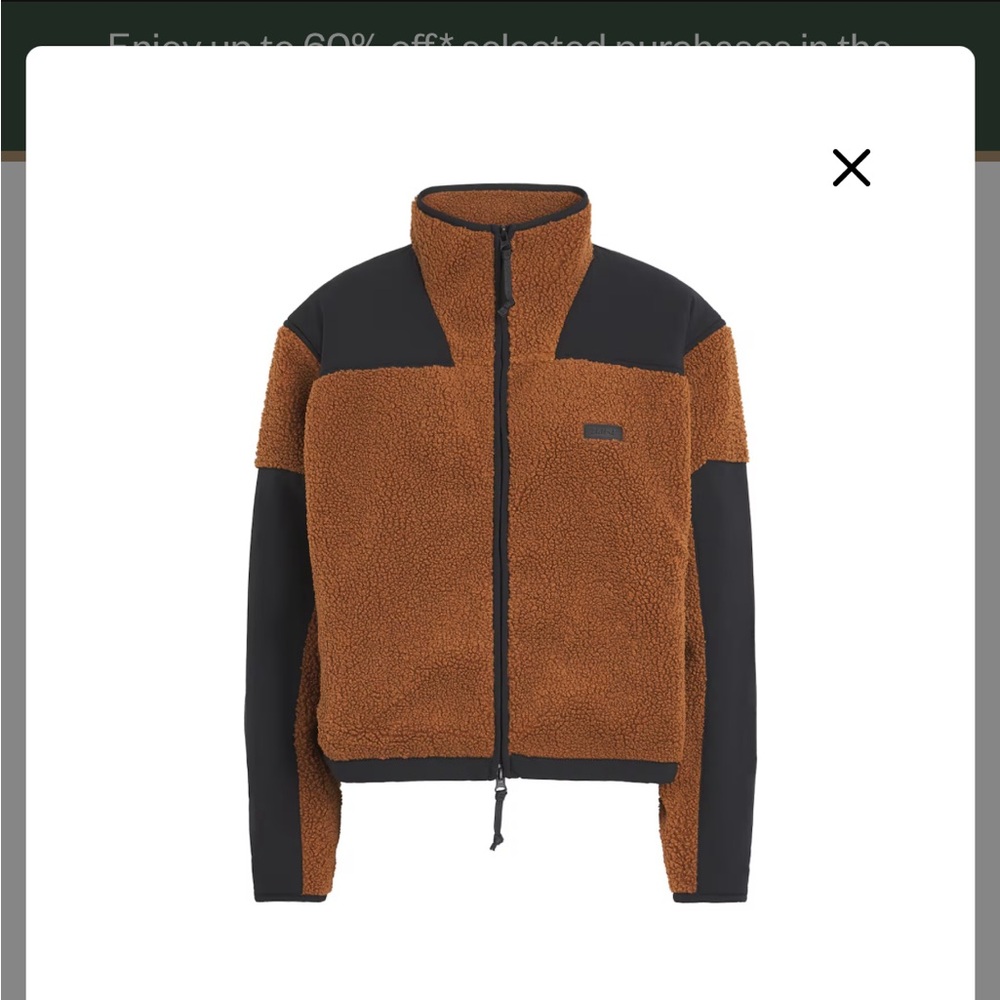 SKIMS box zip up